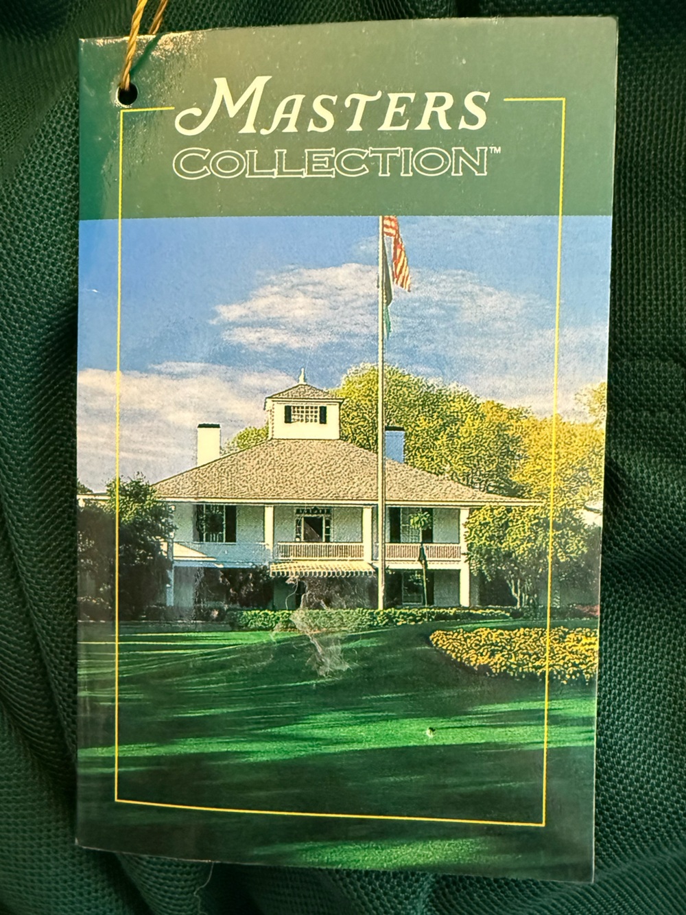 Masters Collection Augusta National Green Polo Shirt NWT Hong Kong Cotton Large - Picture 6 of 16